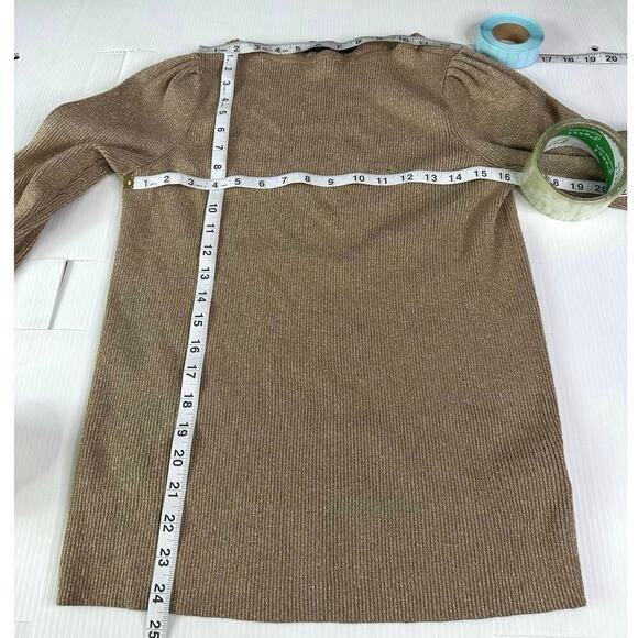 Lauren Ralph Lauren Women’s Rib Knit Blouson Sleeve Long Sleeve Sweater Size Xl - Picture 8 of 15